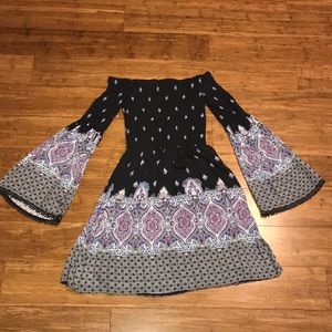 Target off the shoulder dress